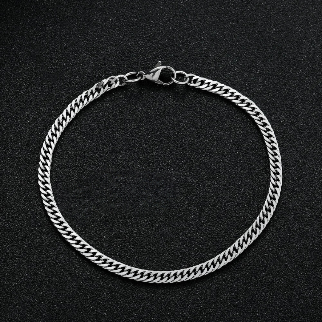Pulseira Masculina Baron Banhada a Ouro