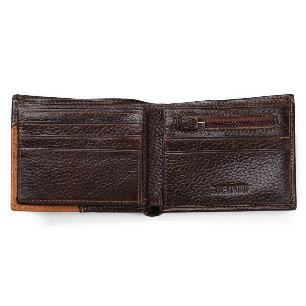 Carteira Masculina de Couro Legitimo