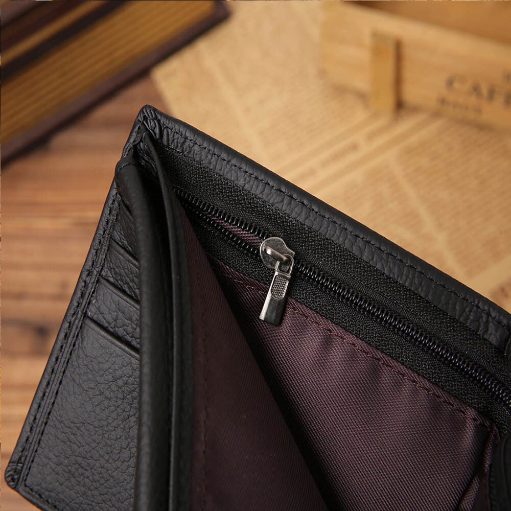 Carteira de Couro Legitimo Masculina