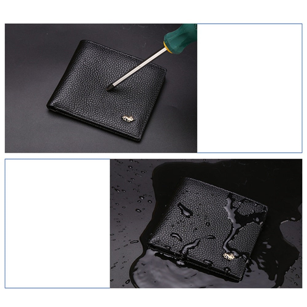 Carteira de Couro Legitimo Masculina Comprei Aqui