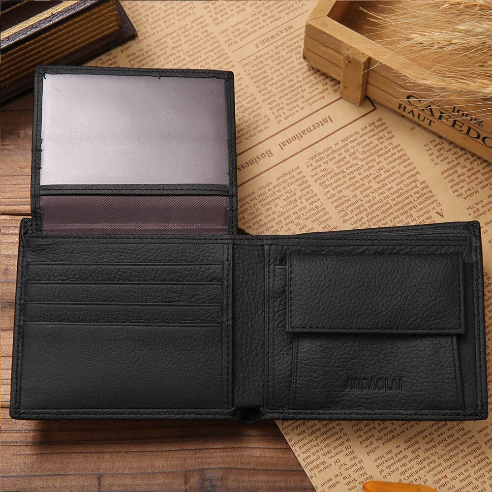 Carteira de Couro Legitimo Masculina