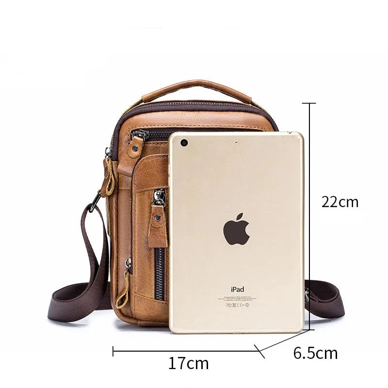 Bolsa Masculina Tiracolo Retrô