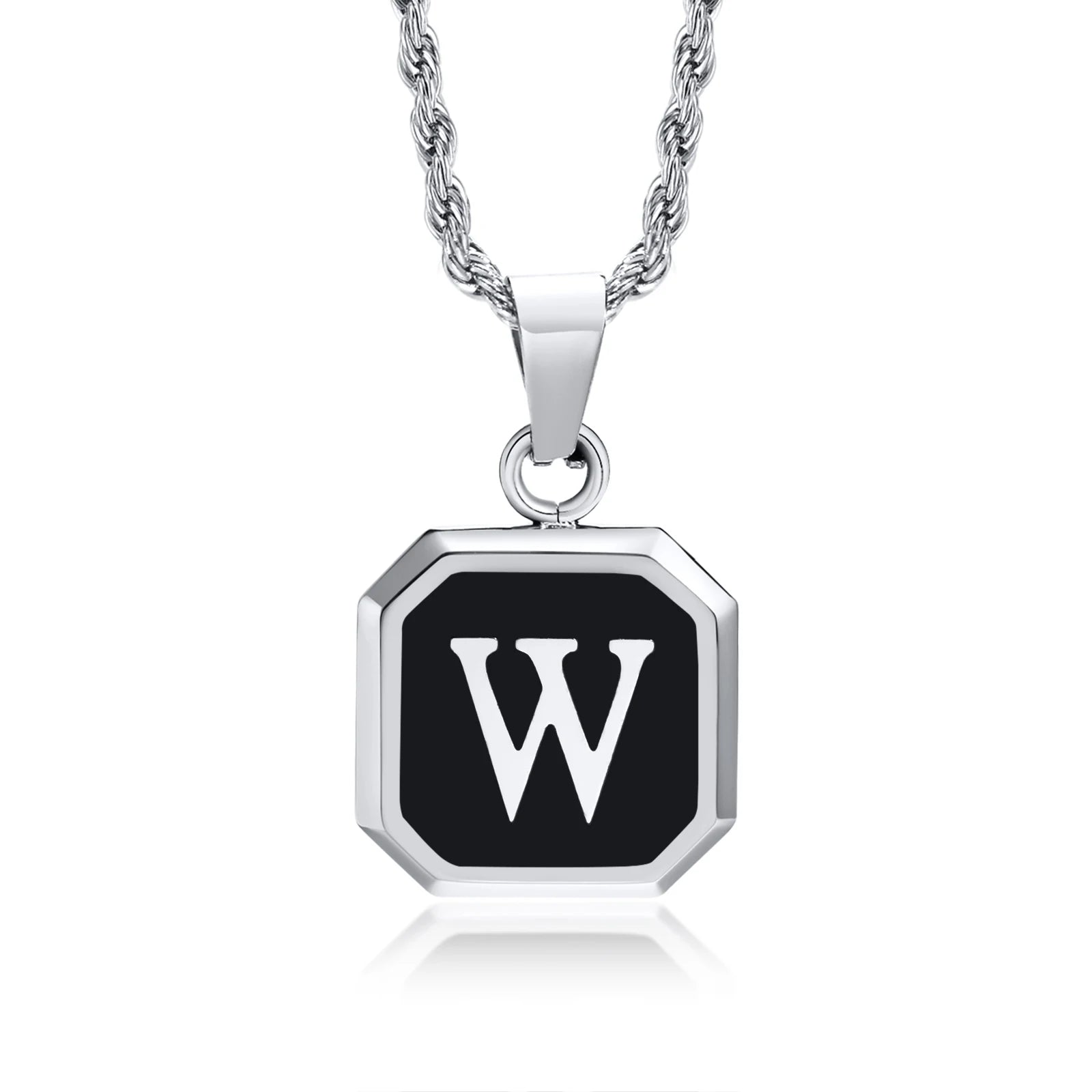Colar Masculino com Letra Inicial - Estilo e Personalidade
