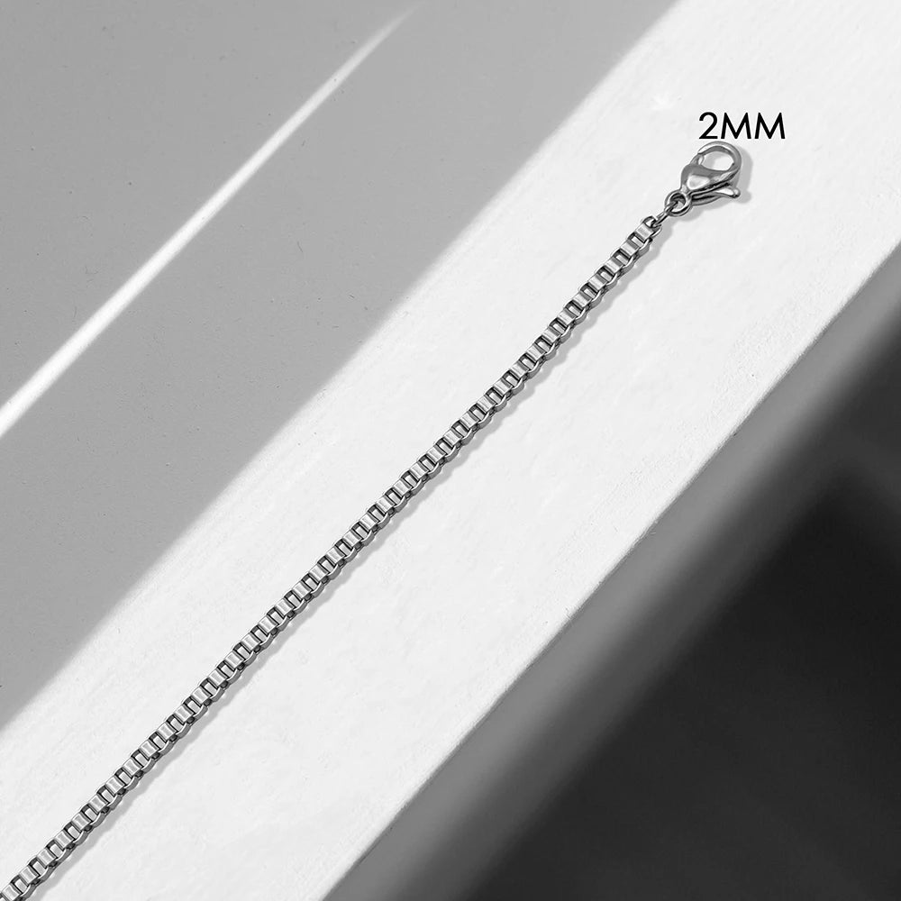 EManco-pulseira de aço inoxidável para homens e mulheres, charme minimalista, cor prata, presentes de jóias, atacado
