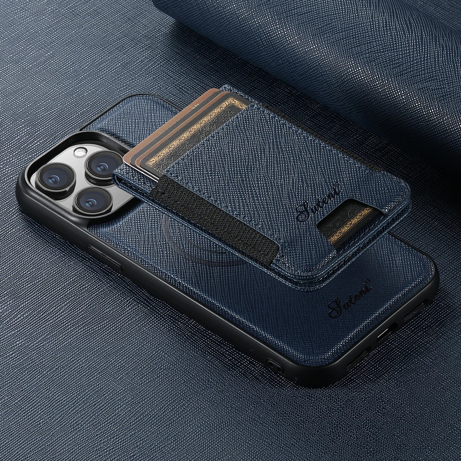Carteira Magnética 2 em 1 de Luxo para iPhone - Baron