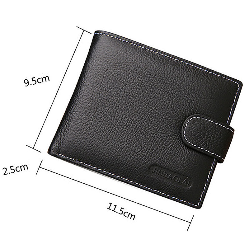 Carteira de Couro Legitimo Masculina