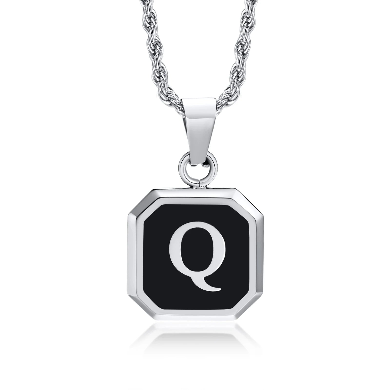 Colar Masculino com Letra Inicial - Estilo e Personalidade