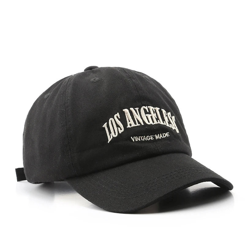 Algodão Boné de beisebol para homens e mulheres Moda Bordado Chapéu Algodão Soft Top Caps Casual Retro Snapback Chapéus Unisex