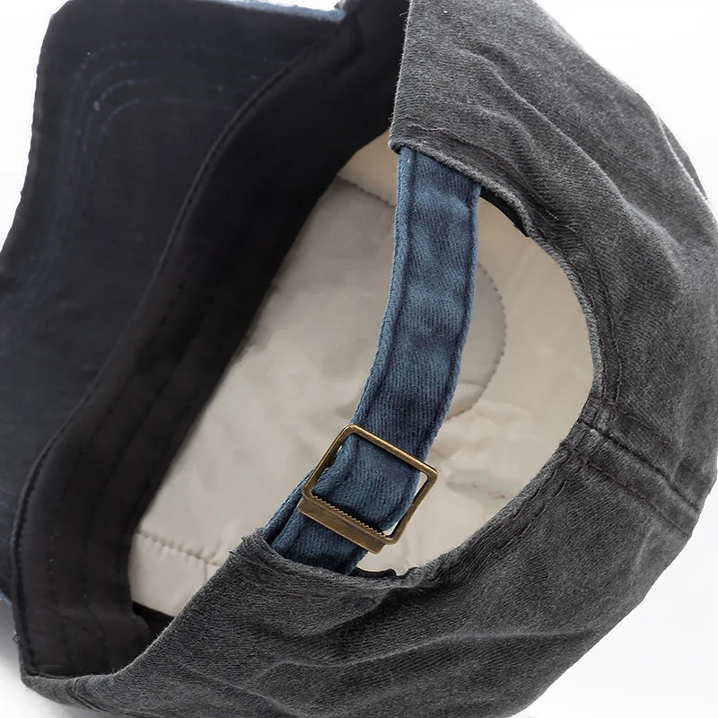 Boné de beisebol de algodão lavado para homens e mulheres, chapéu Snapback Motor, Hip Hop Dad Hats, osso multicolor moendo, alta qualidade, 2022