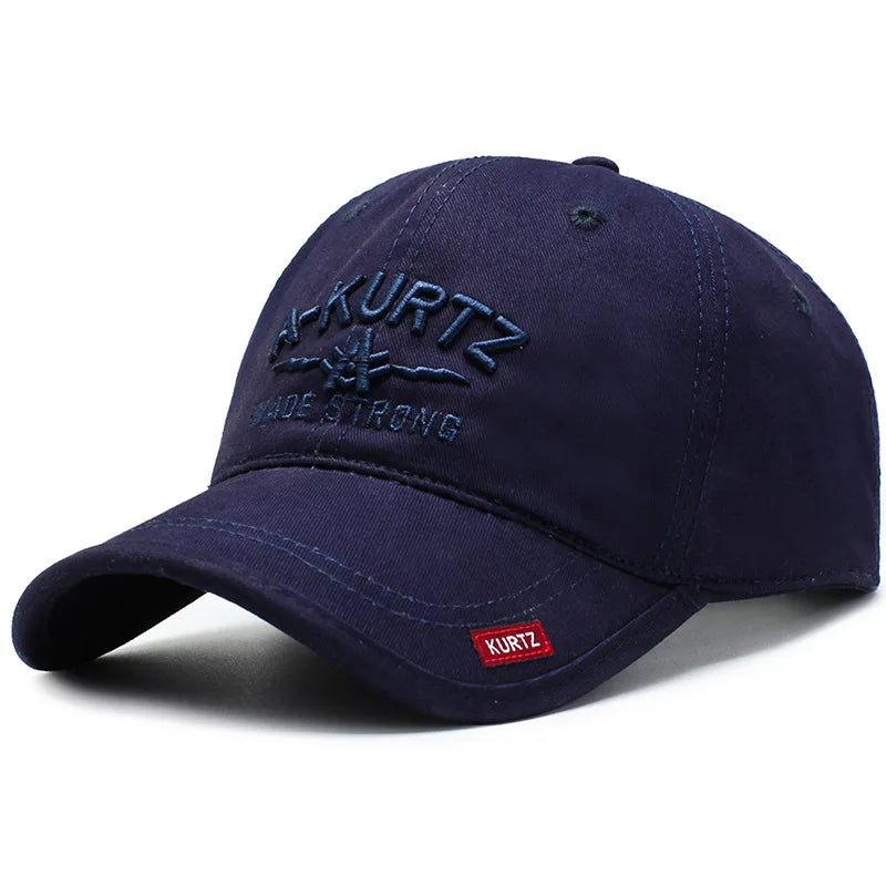 Boné de beisebol bordado masculino e feminino etiqueta vermelha, cabeça grande, topo redondo, respirável, lazer, chapéu de sol, esportes, golfe, moda