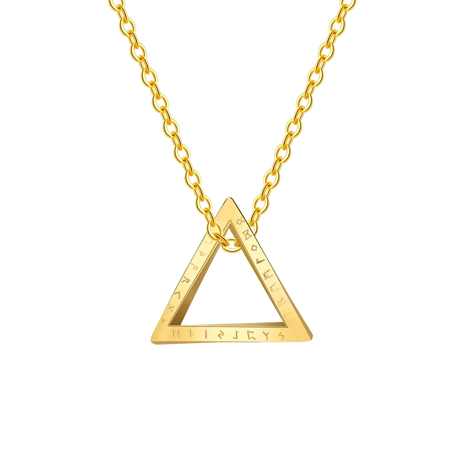 Colar Masculino Viking Pingente em Aço Inoxidável