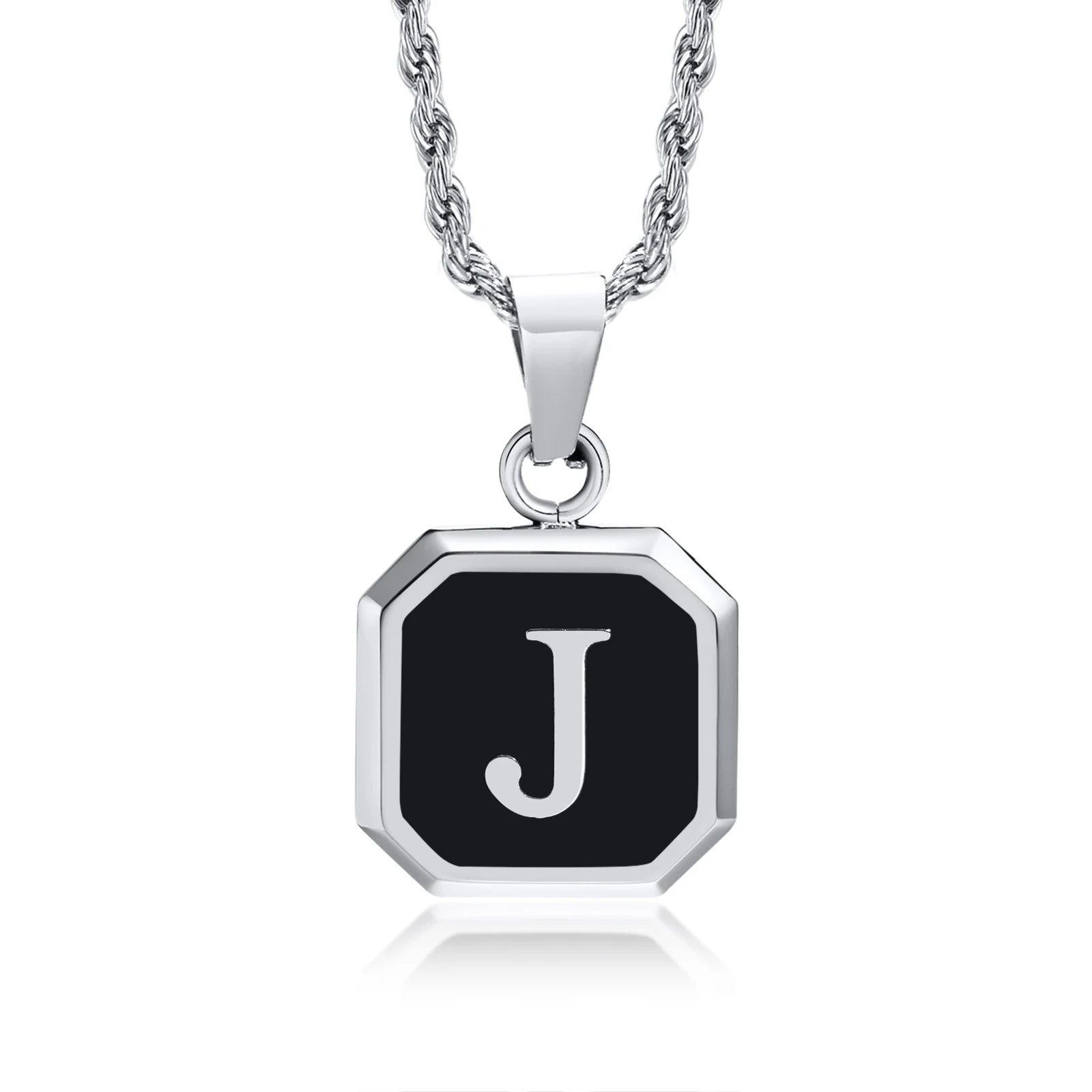 Colar Masculino com Letra Inicial - Estilo e Personalidade