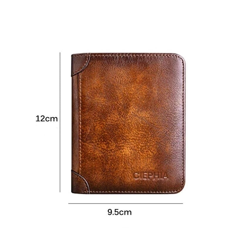 Carteira de Couro Legitimo Masculina Comprei Aqui