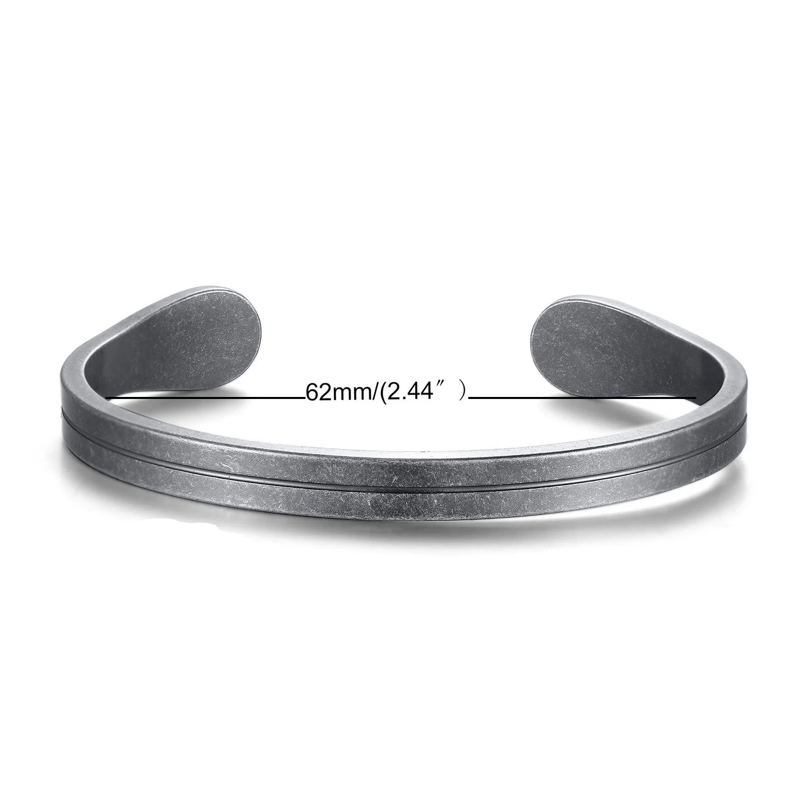 Pulseira fina dos homens, pulseira de punho de aço inoxidável, punho fino, manguito namorado, presentes para ele, presentes do dia dos pais