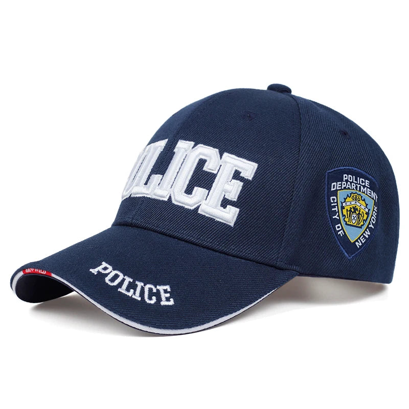 Unisex escudo carta bordado bonés de beisebol, chapéus casuais ajustáveis, chapéu protetor solar, primavera, outono, ao ar livre