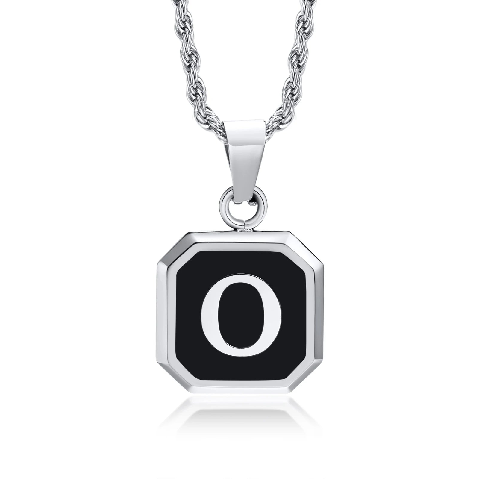 Colar Masculino com Letra Inicial - Estilo e Personalidade