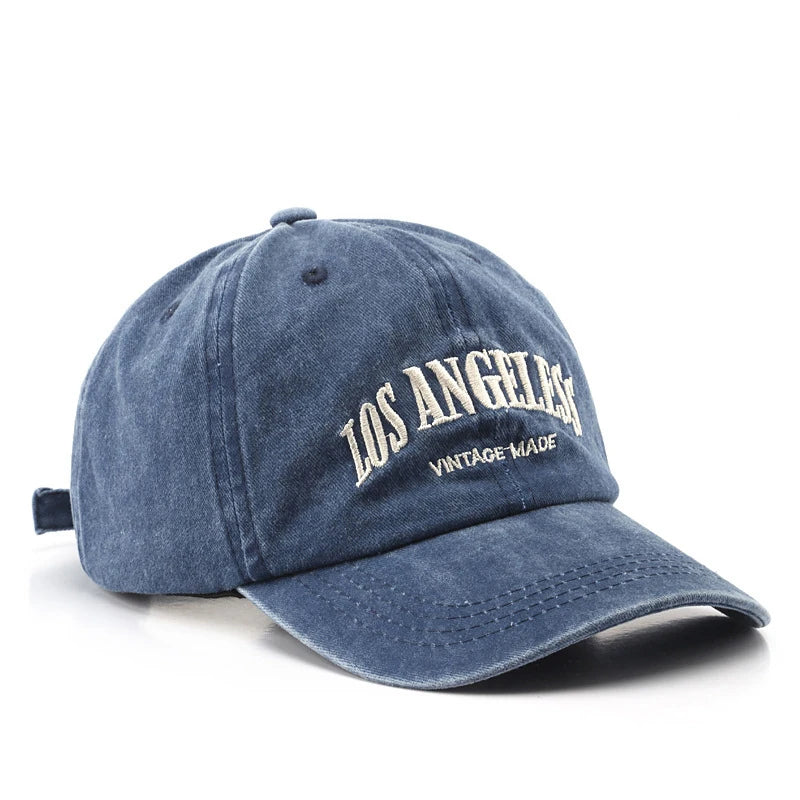 Algodão Boné de beisebol para homens e mulheres Moda Bordado Chapéu Algodão Soft Top Caps Casual Retro Snapback Chapéus Unisex