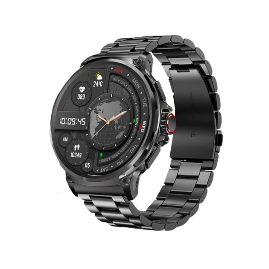 Relógio Inteligente Ultra HD 1.85'' com GPS e Bluetooth