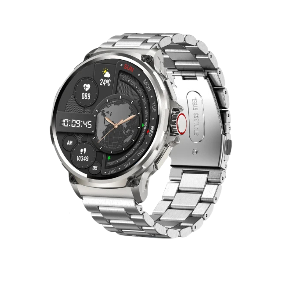 Relógio Inteligente Ultra HD 1.85'' com GPS e Bluetooth