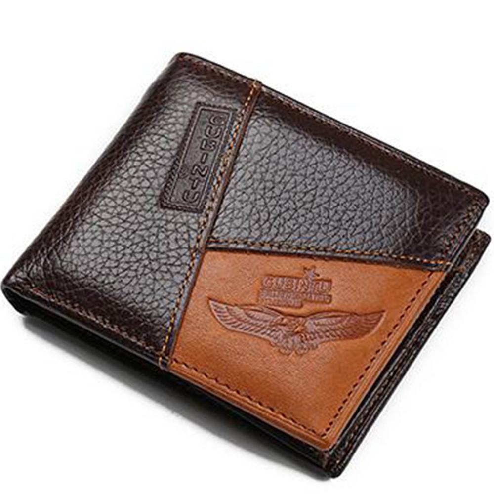 Carteira Masculina de Couro Legitimo