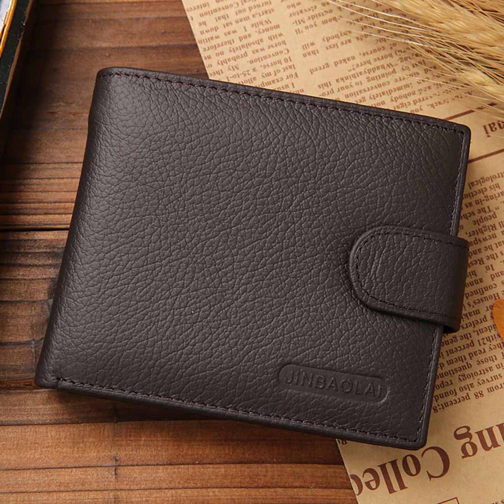 Carteira de Couro Legitimo Masculina