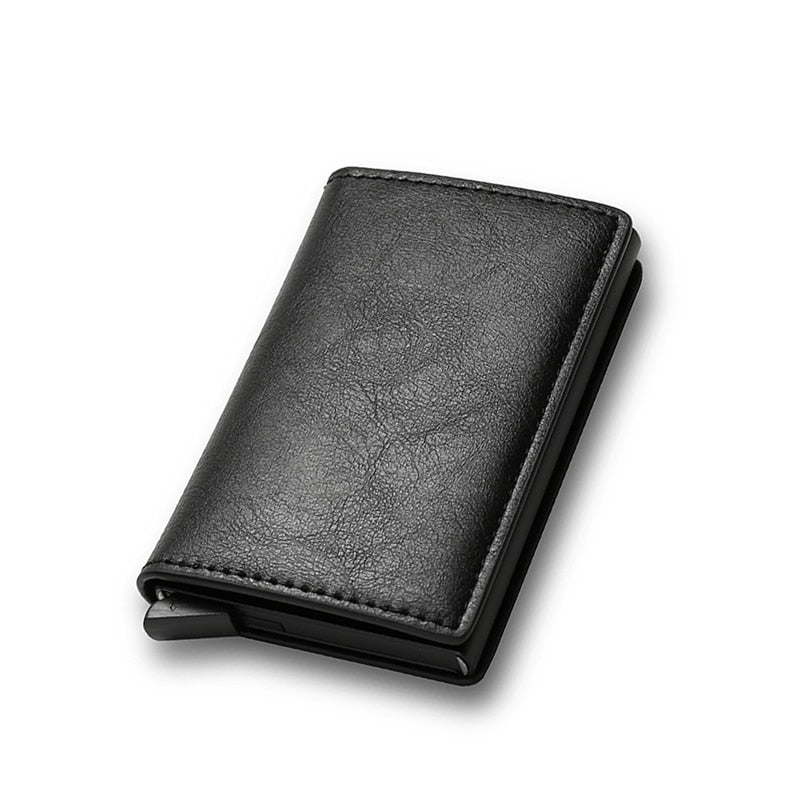 Carteira Masculina de Couro Fiber
