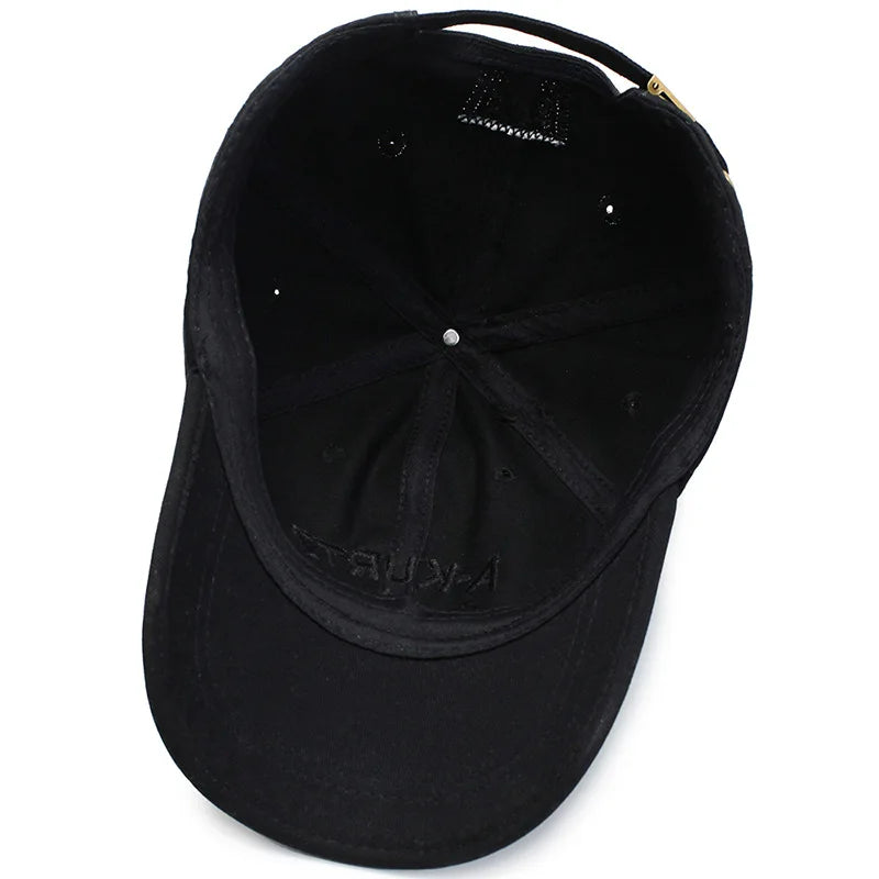 Boné de beisebol bordado masculino e feminino etiqueta vermelha, cabeça grande, topo redondo, respirável, lazer, chapéu de sol, esportes, golfe, moda