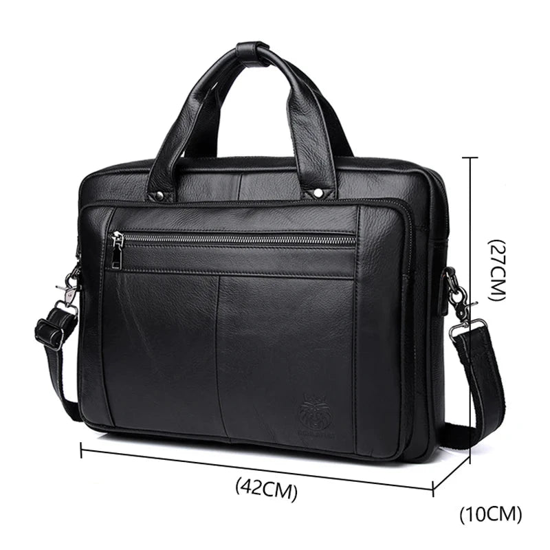 Bolsa Transversal Masculina Executiva Couro Legítimo