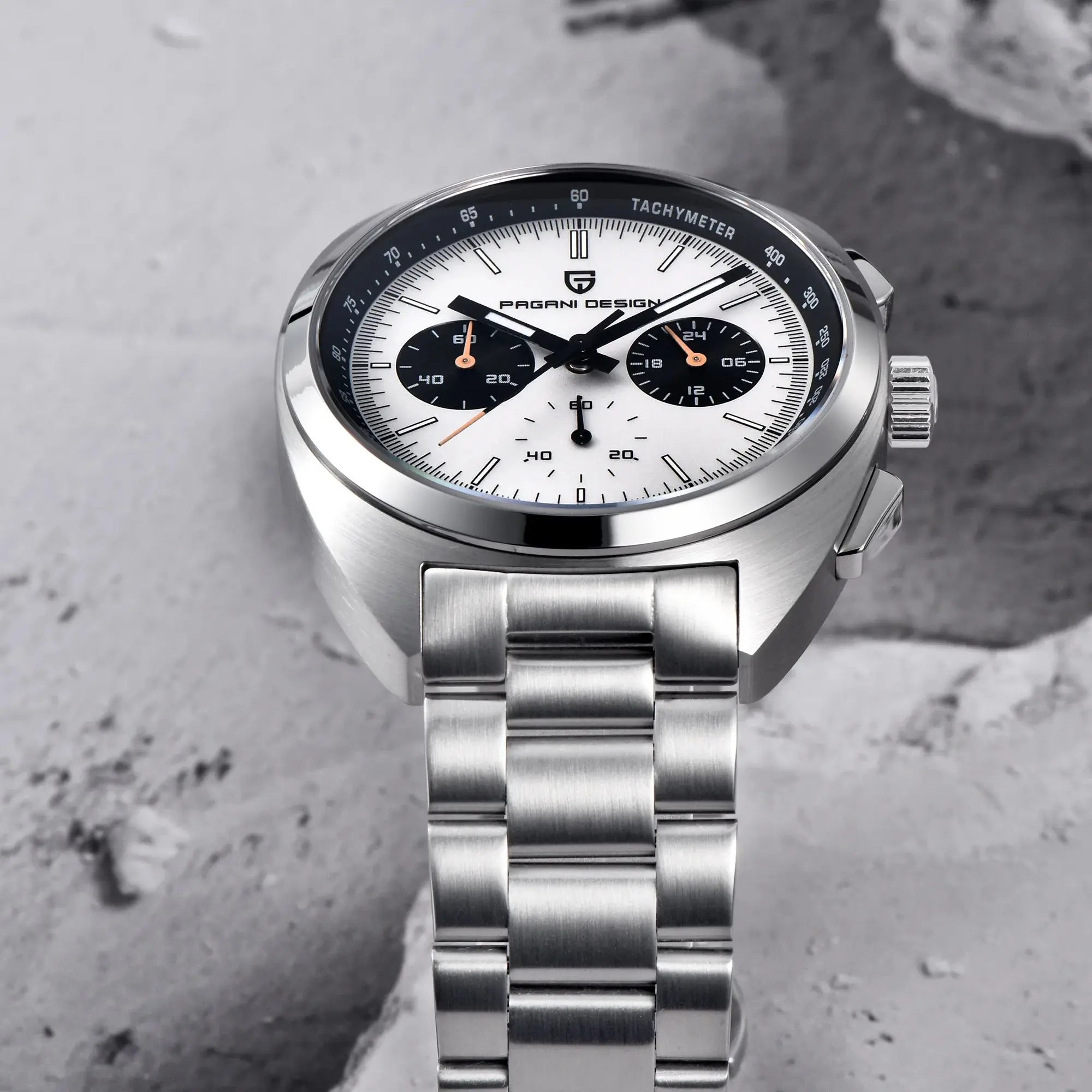 Relógio Masculino de Luxo Panda Dial 2024 - Baron