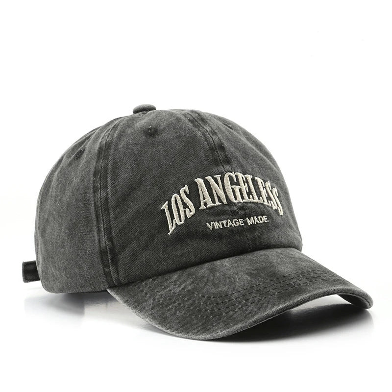 Algodão Boné de beisebol para homens e mulheres Moda Bordado Chapéu Algodão Soft Top Caps Casual Retro Snapback Chapéus Unisex