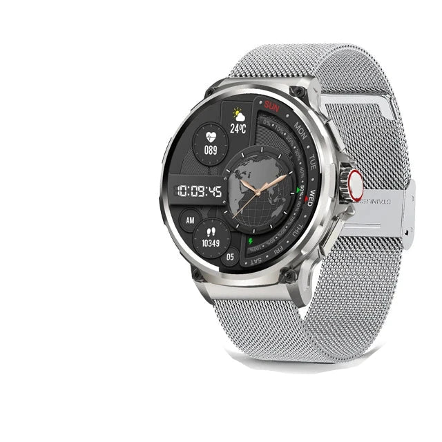 Novo 1.85 polegadas ultra hd relógio inteligente gps track bluetooth chamada 710 mah bateria grande esportes fitness smartwatch para huawei xiaomi