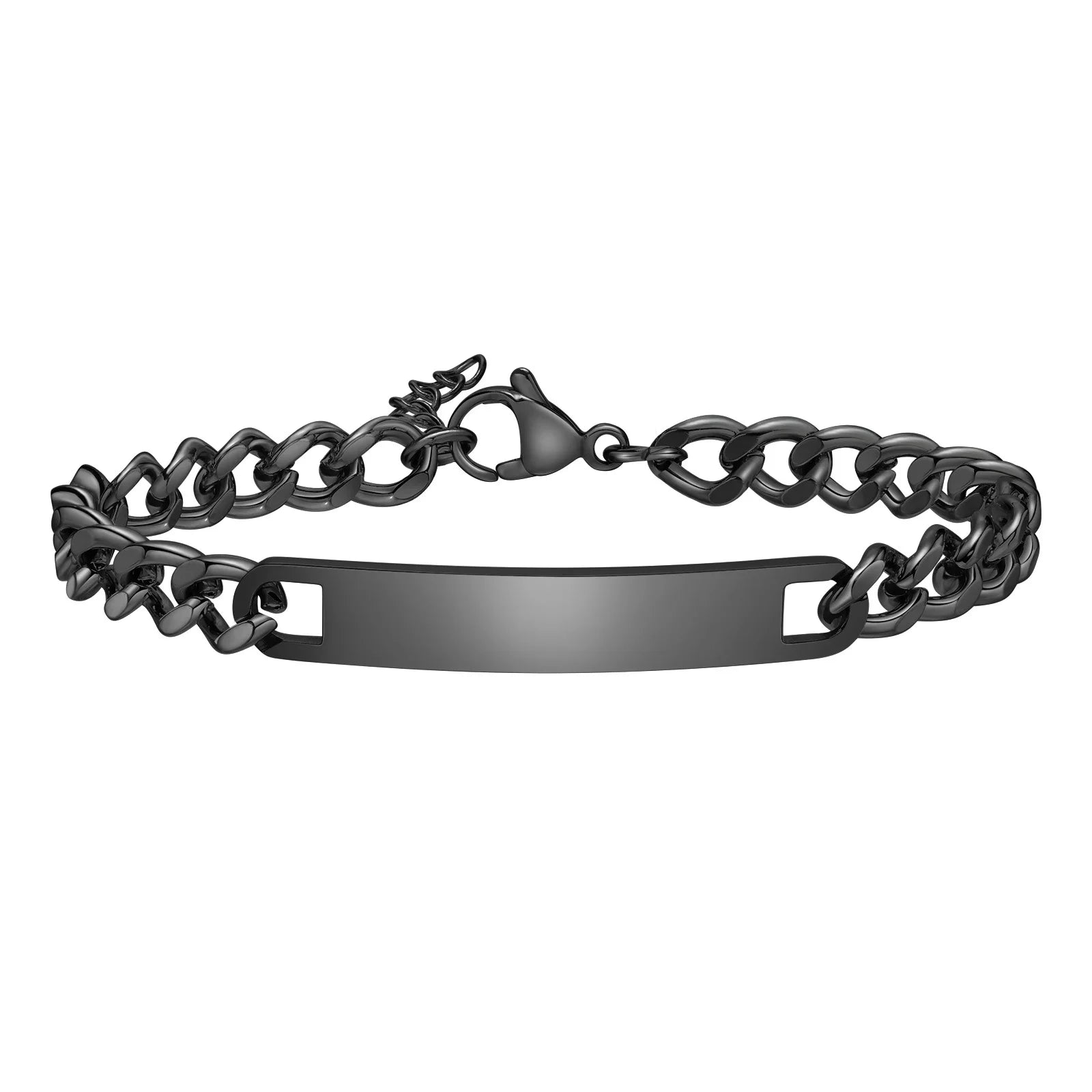 Vnox-Free Pulseiras Casais Personalizadas, Amantes Personalizados, Lembraça Promessa, Presente do Aniversário de Casamento, Jóias para Homens e Mulheres