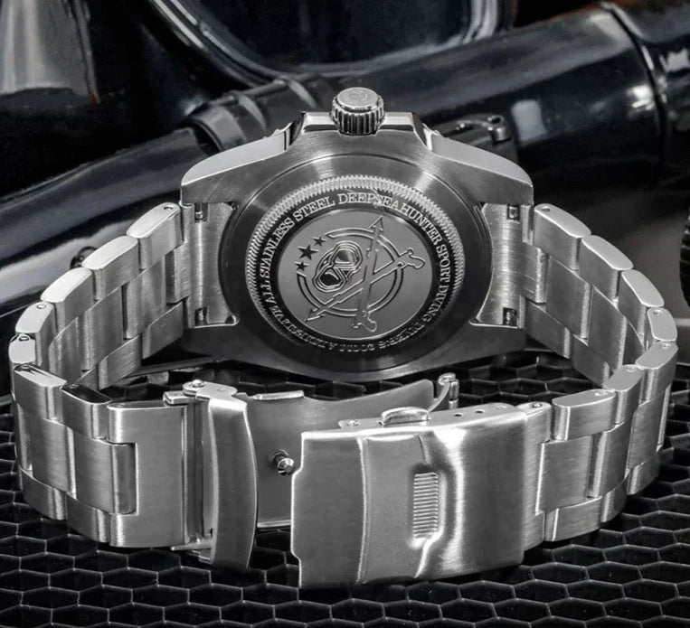 ADDIESDIVE-Relógio De Quartzo De Luxo Com Display E Calendário, Relógios De Moda, Aço Inoxidável, 20Bar Dive, Super Luminoso, AD2054, 41mm