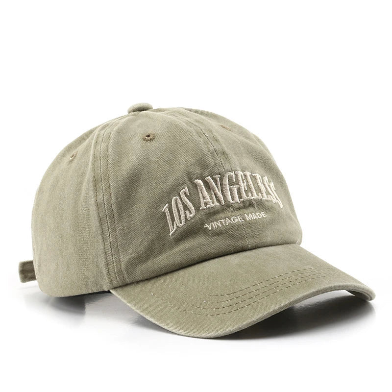 Algodão Boné de beisebol para homens e mulheres Moda Bordado Chapéu Algodão Soft Top Caps Casual Retro Snapback Chapéus Unisex