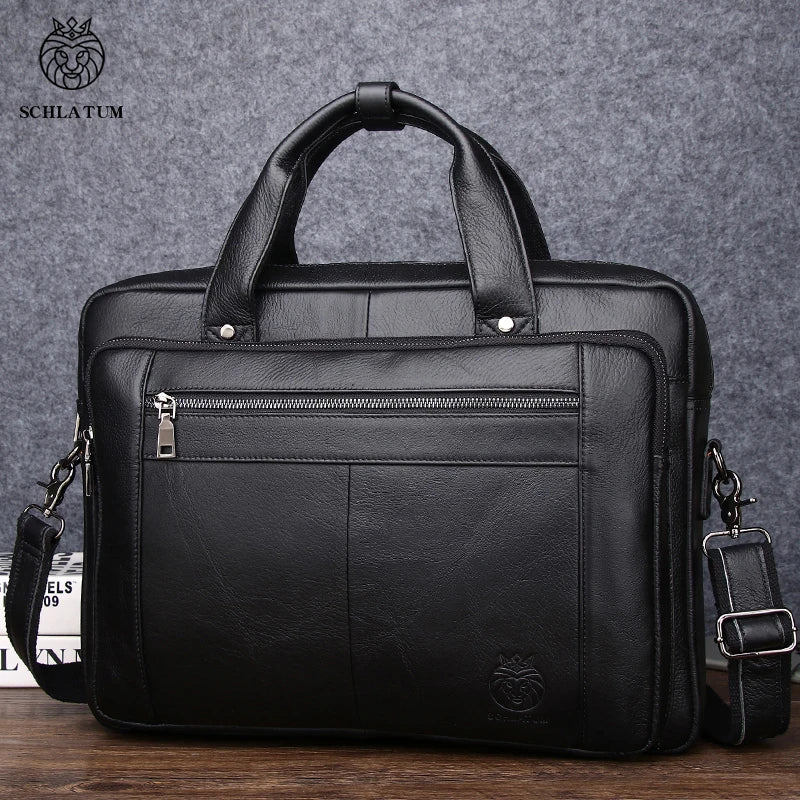 Bolsa Transversal Masculina Executiva Couro Legítimo
