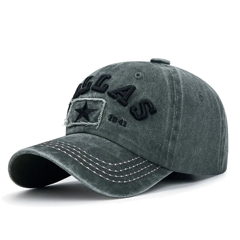 Unisex 3D bordado boné, 4 cores, snapback bonés, pai chapéus