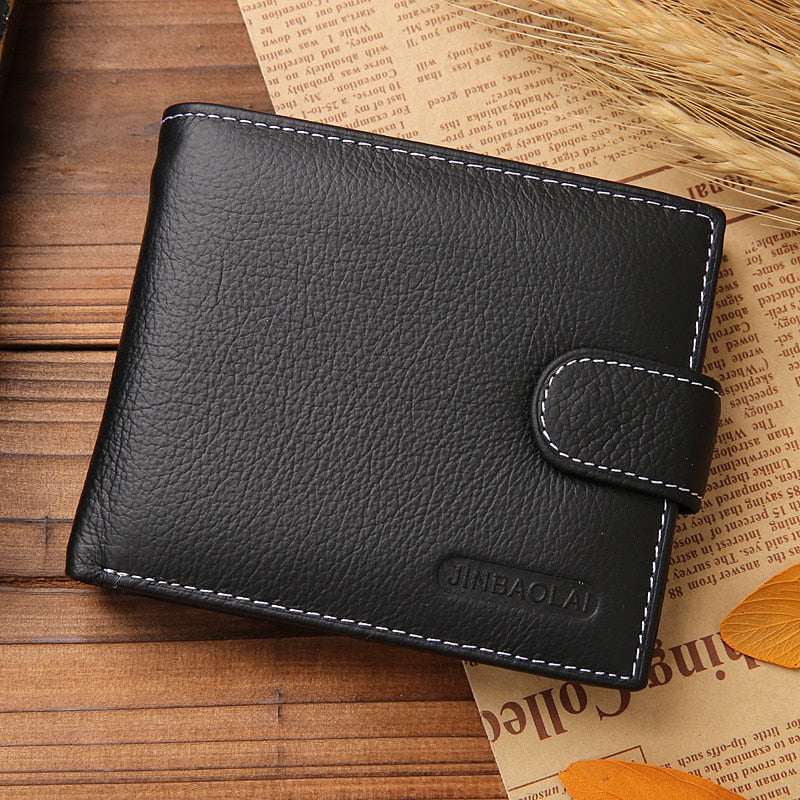 Carteira de Couro Legitimo Masculina